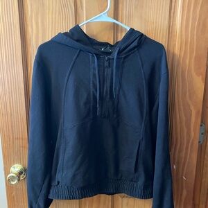 Black Athleta Hooded Sweatshirt